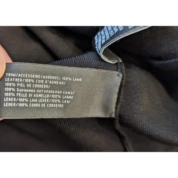 Ralph Lauren Black Label Black Viscose Blend Zip Up Cardigan Size Medium - Picture 6 of 9